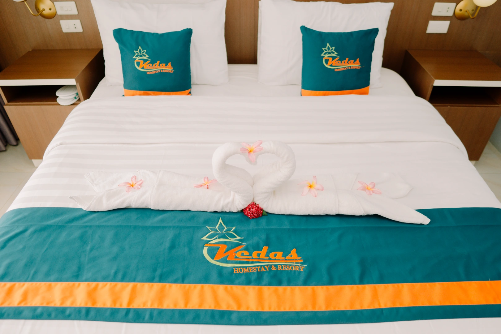 King Size Bed Setup