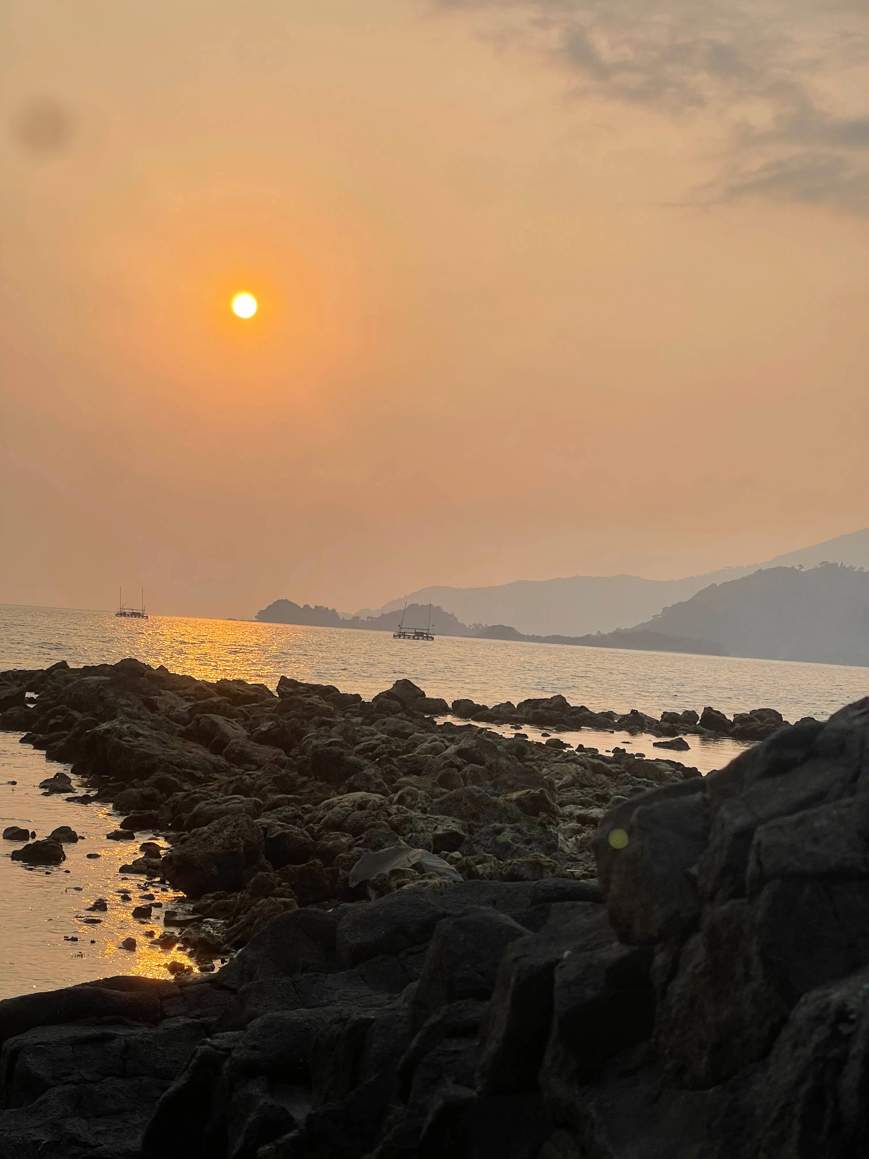 Rocky Beach Sunset