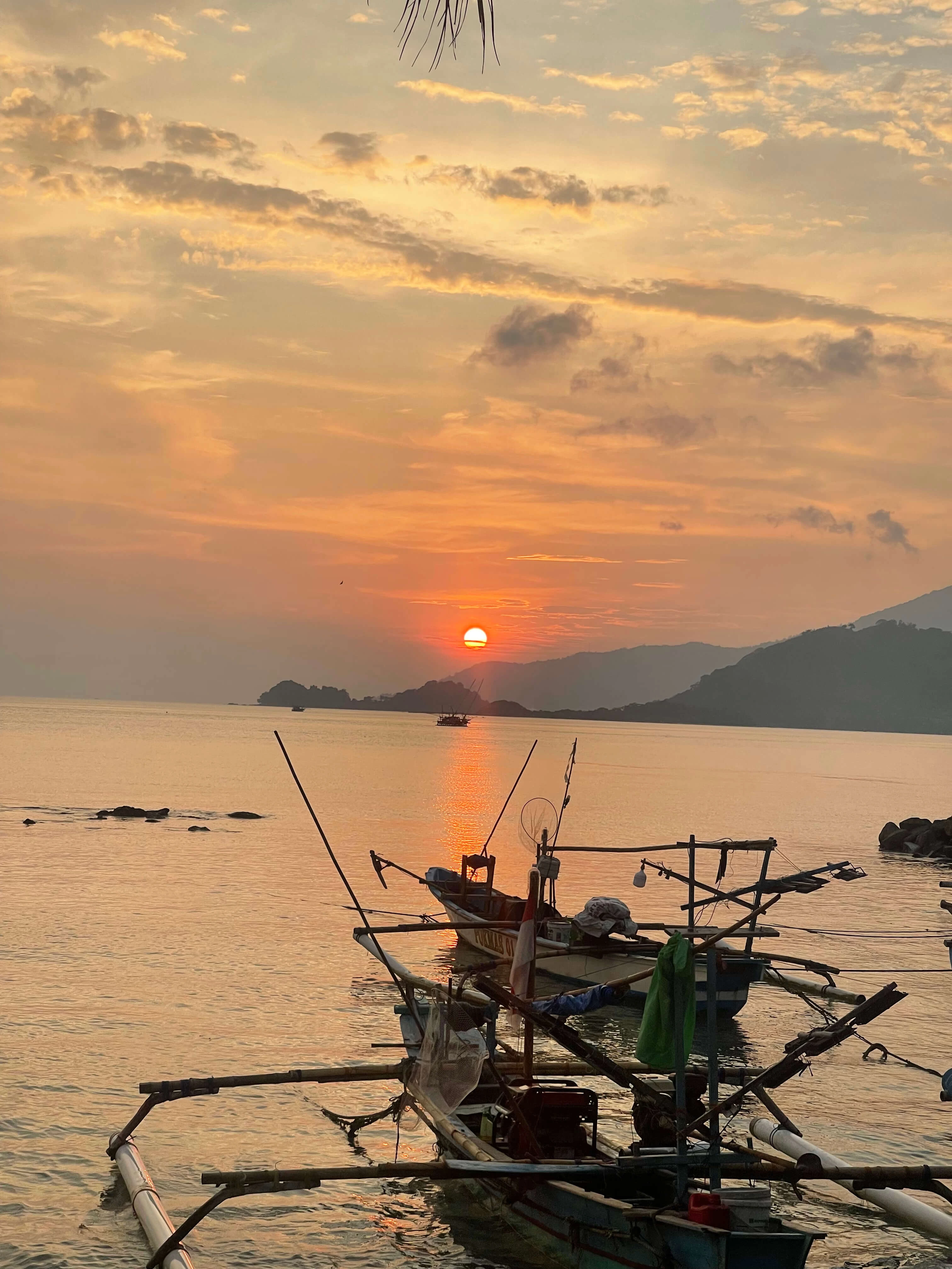 Sunset Boat View